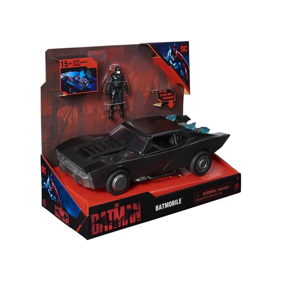 Batman mozifilm - 4"" Batmobil és figura