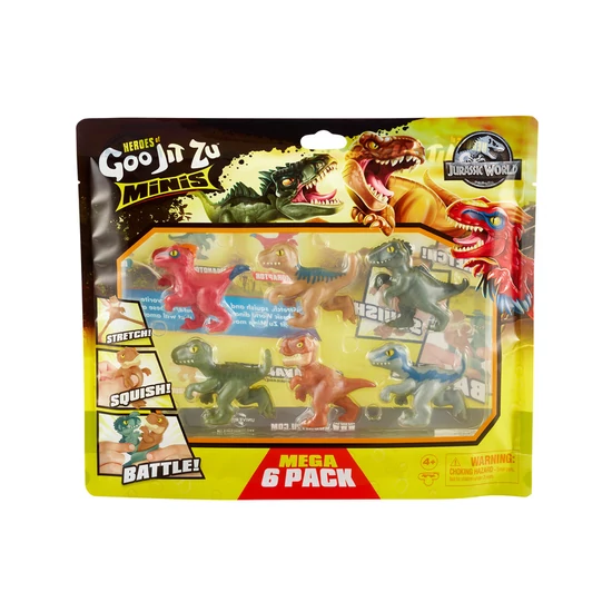 HEROES of Goo Jit Zu Jurassic World minifigura 6db