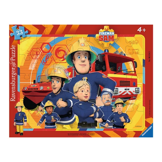 Ravensburger Puzzle 33 db - Tűzoltó Sam