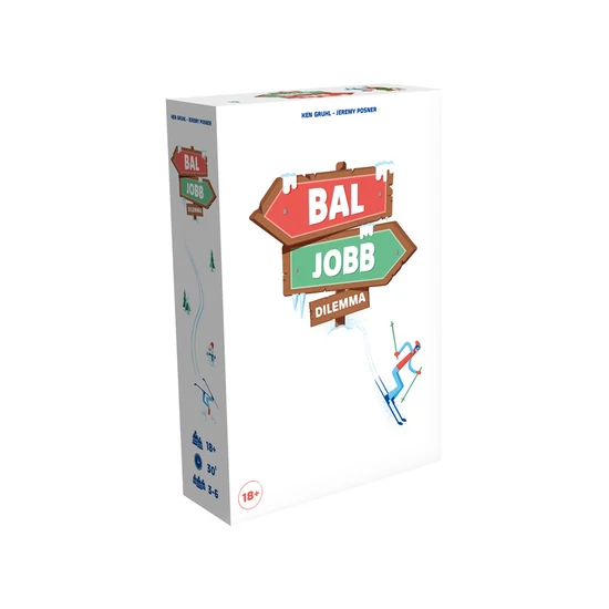 Bal jobb dilemma társasjáték