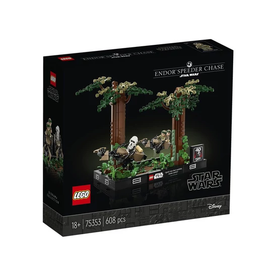 LEGO Star Wars TM 75353 Endor sikló üldözés dioráma