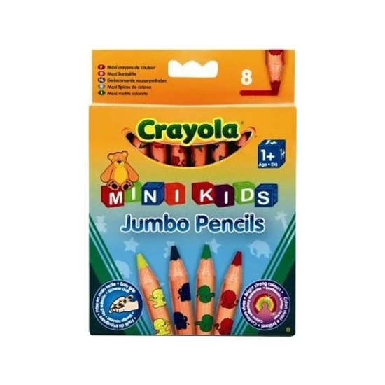 Crayola állatos színesceruza 8 darabos készlet