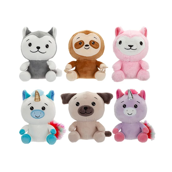 Squishimi figurák, 14 cm, 6 féle