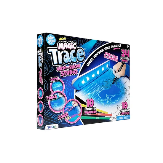 Magic Trace Stúdió ragyogó rajzolás UV lámpával