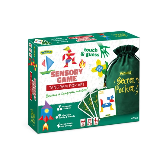 Play&Fun Titkos zseb: Tangram fejlesztő játék