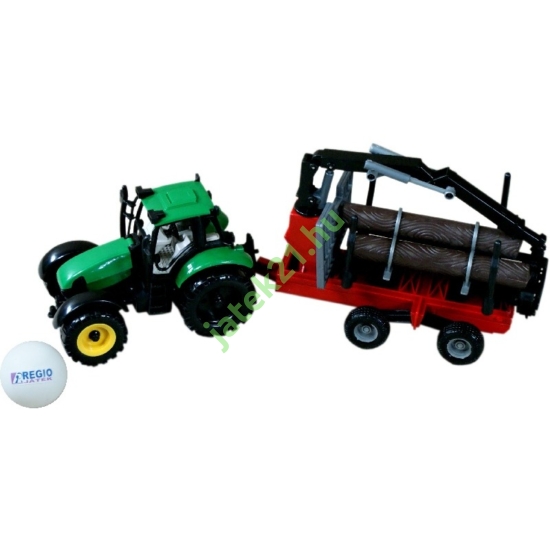 Rönk- és tejszállító traktor