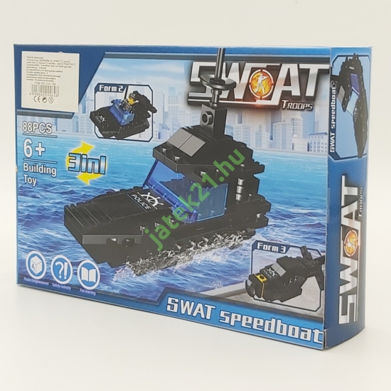 3in1 Építőjáték készlet - Swat Siklóhajó