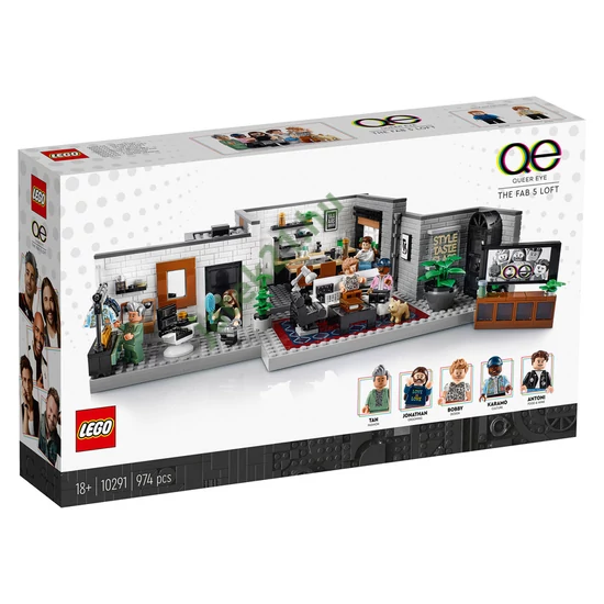 LEGO® Icons Queer Eye – A Csodaötös (10291)