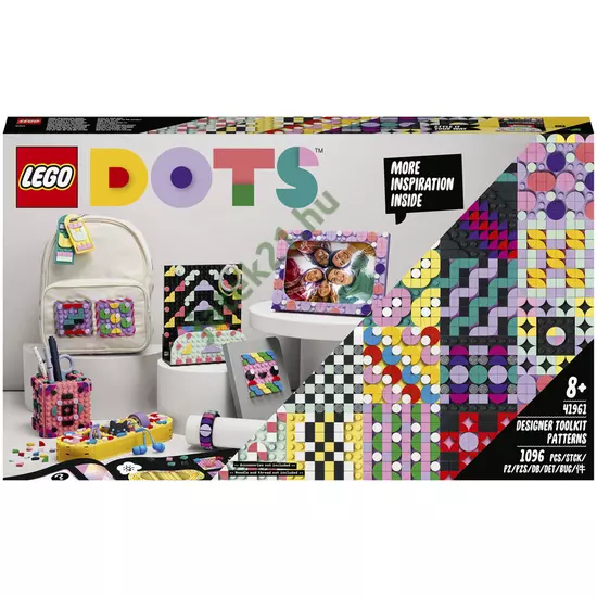 LEGO® DOTS® Tervezőkészlet - Minták (41961)
