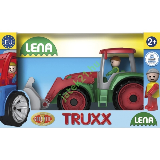 +Műanyag traktor, 28 cm 04416