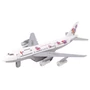 Kép 1/4 - Turbo Jet fém repülőgép - 18 cm, többféle