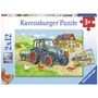 Kép 1/2 - Puzzle 2x12 db - Dolgos mindennapok