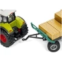 Kép 2/3 - SIKU Claas traktor utánfutóval 1:50