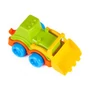Kép 2/2 - Műanyag markolós traktor - zöld, 13 cm