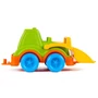 Kép 1/2 - Műanyag markolós traktor - zöld, 13 cm