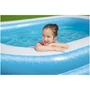 Kép 2/3 - Bestway 54006 - Szögletes családi medence - 262 x 175 x 51 cm