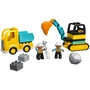 Kép 2/4 - LEGO® DUPLO® TOWN Teherautó és lánctalpas exkavátor (10931)