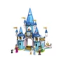 Kép 2/8 - LEGO® DISNEY® Princess Hamupipőke és Szőke herceg kastélya (43206)