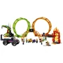 Kép 2/8 - LEGO® City Stuntz Kaszkadőr aréna dupla hurokkal (60339)