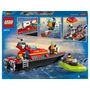 Kép 2/9 - LEGO City 60373 Tűzoltóhajó