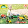 Kép 6/7 - Műanyag földmunkagép, 21 cm, sofőrrel