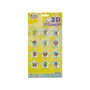 Kép 3/7 - Grafix - 3D matricák csillámokkal - 12 db, 3 féle