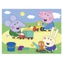 Kép 3/8 - Fa mesekocka 12 db - Peppa malac