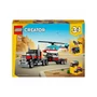 Kép 2/6 - LEGO Creator 31146 Platós teherautó és helikopter