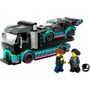 Kép 4/6 - LEGO City Great Vehicles 60406 Versenyautó és autószállító teherautó