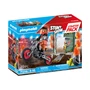 Kép 1/2 - Playmobil: Starter Pack - Kaszkadőr motorral és tüzes karikával
