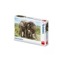 Kép 1/3 - Puzzle 1000 db - Elefánt család