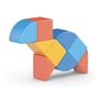 Kép 11/11 - Geomag Magicube Recycled állatok 9 db