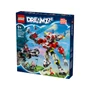 Kép 1/5 - LEGO Dreamzzz 71497 Cooper tigrisrobotja és Zero Hot Rod autója