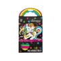 Kép 5/9 - Neon kifestő, 40 lap, 15x15 cm, 5 filctoll, 2 féle