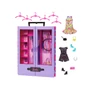 Kép 2/2 - Barbie fashionista öltözőszekrény új