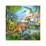 Kép 2/3 - Ravensburger: Dinoszauruszok 3 x 49 darabos puzzle