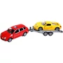 Kép 4/8 - SIKU Porsche terepjáró trélerrel 1:55 - 2544