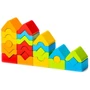 Kép 3/5 - Cubika Fa toronyépítő szett (5 db/csomag)